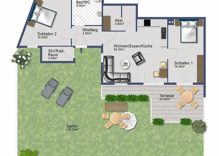 Oeko-ferienwohnung Im Huebner *
